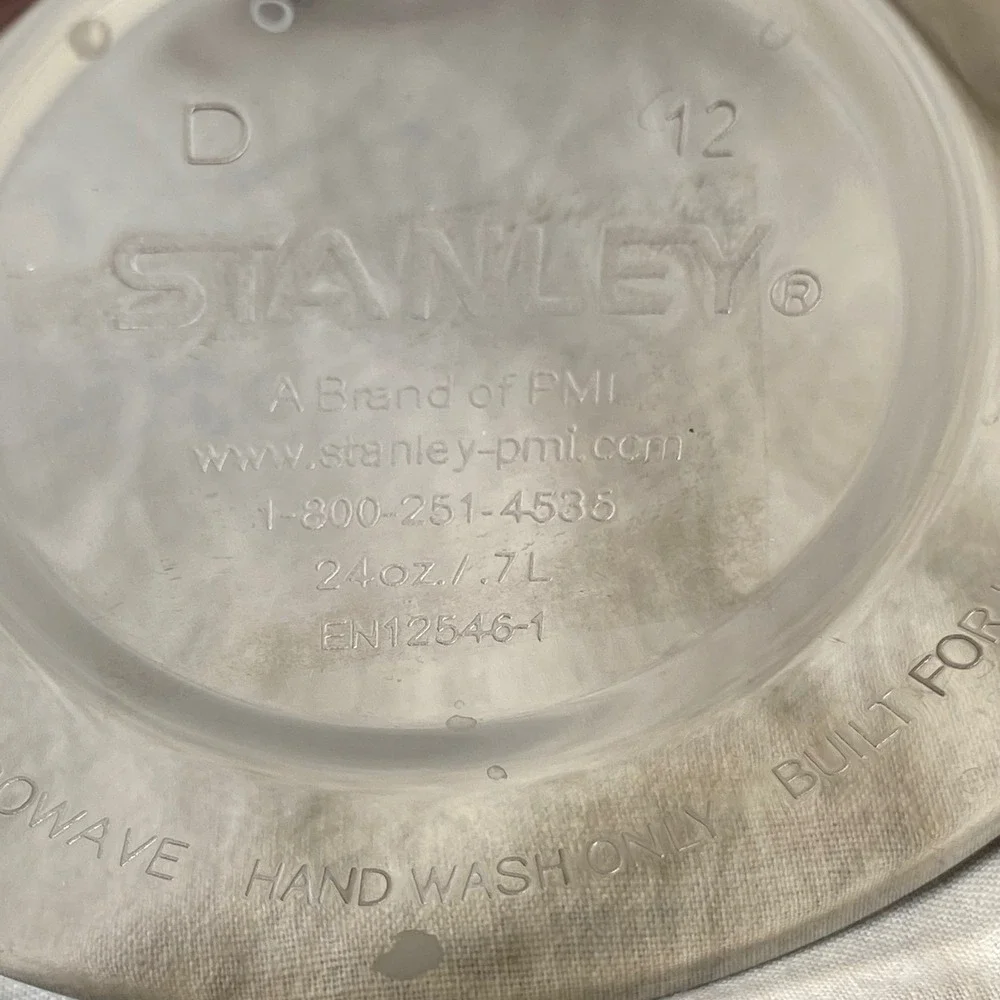 Stanley Classic Vacuum Food Jar 24oz Hammertone Green Thermos 2012 Model - Picture 4 of 7